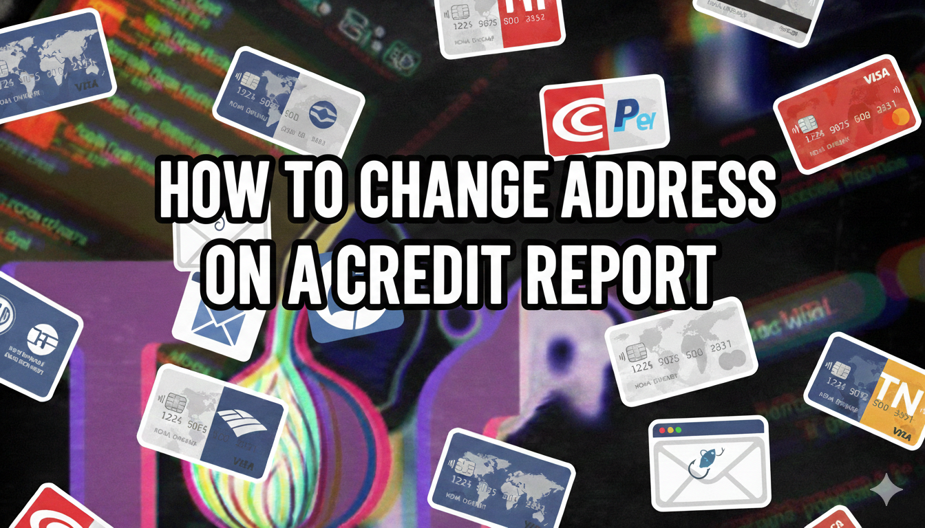 How To Change Address On A Credit Report