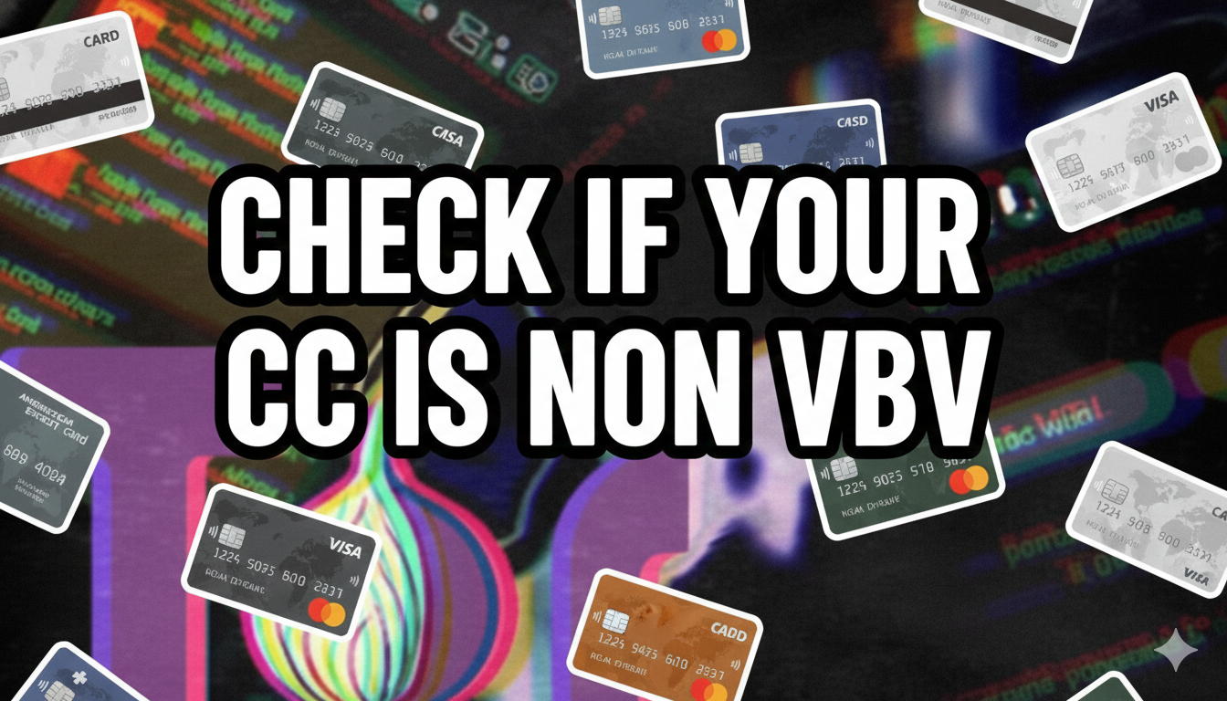 How To Check If Your BIN/CC Is Non VBV 2026