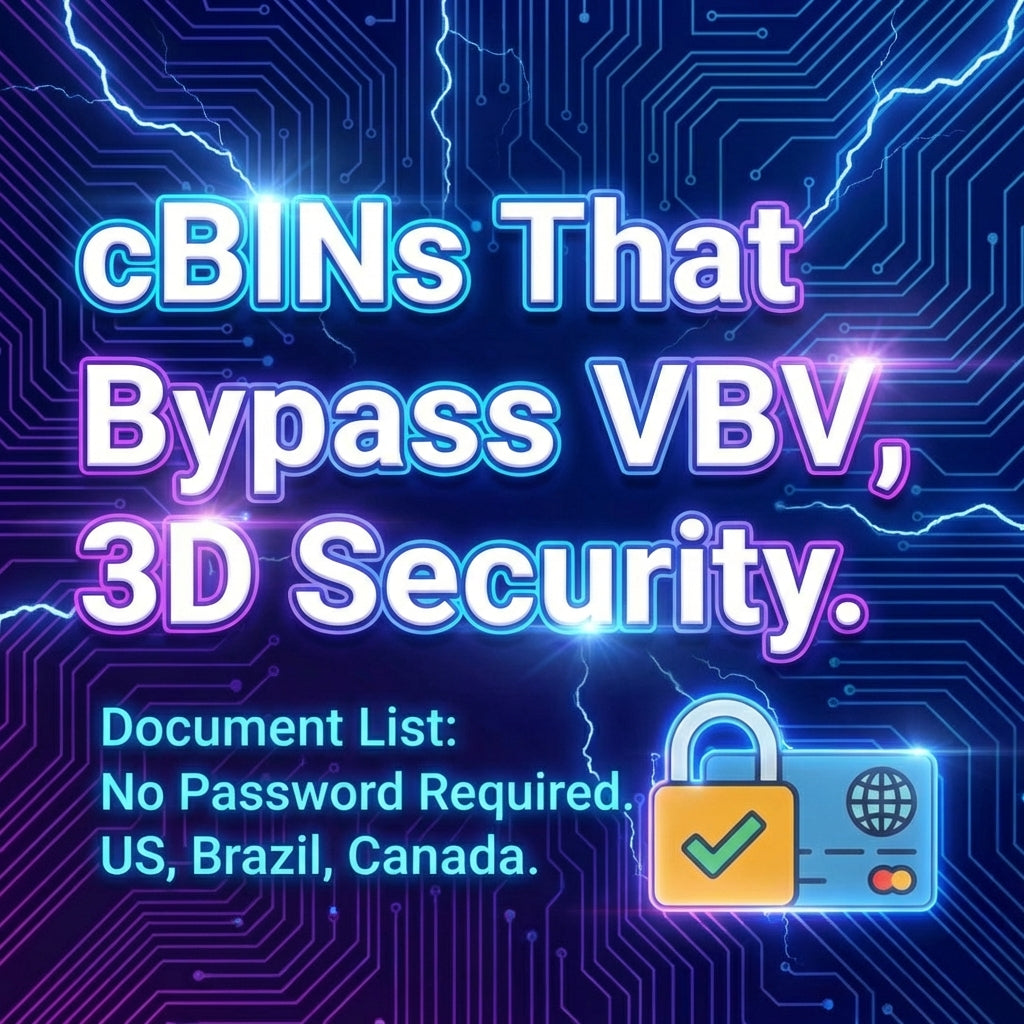BINS That Bypass VBV, 3D Security